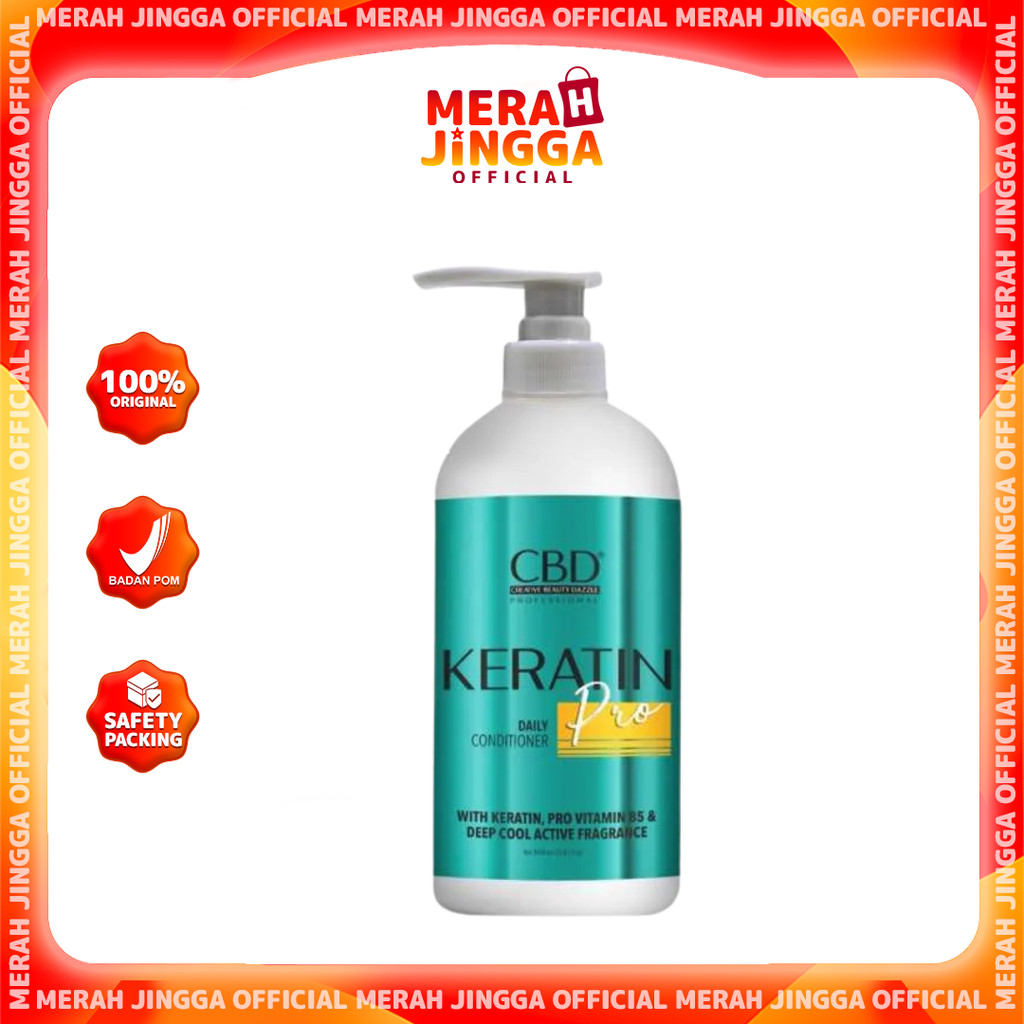 CBD Professional Keratin Pro Daily Conditioner - 1000ml - 250ml | Merah Jingga Official