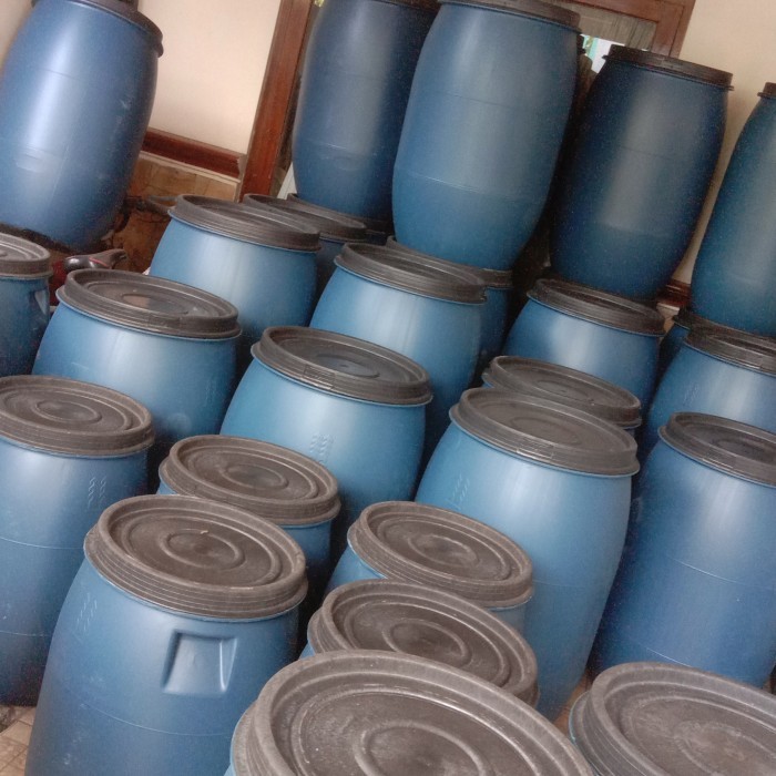tong air 150 liter 120 liter 80 liter 60 liter tong sampah tong biru - 60 liter JAR