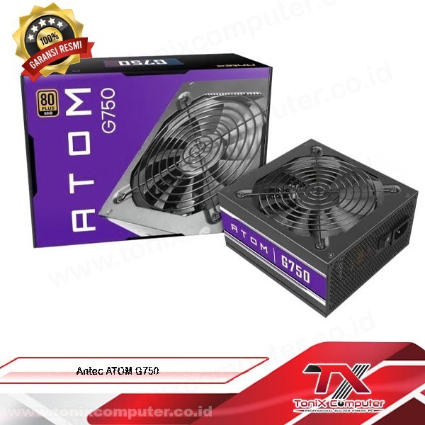 Antec ATOM G750 - 750W 80+ Gold Certified Semi Modular | PSU 650Watt Semi Modular