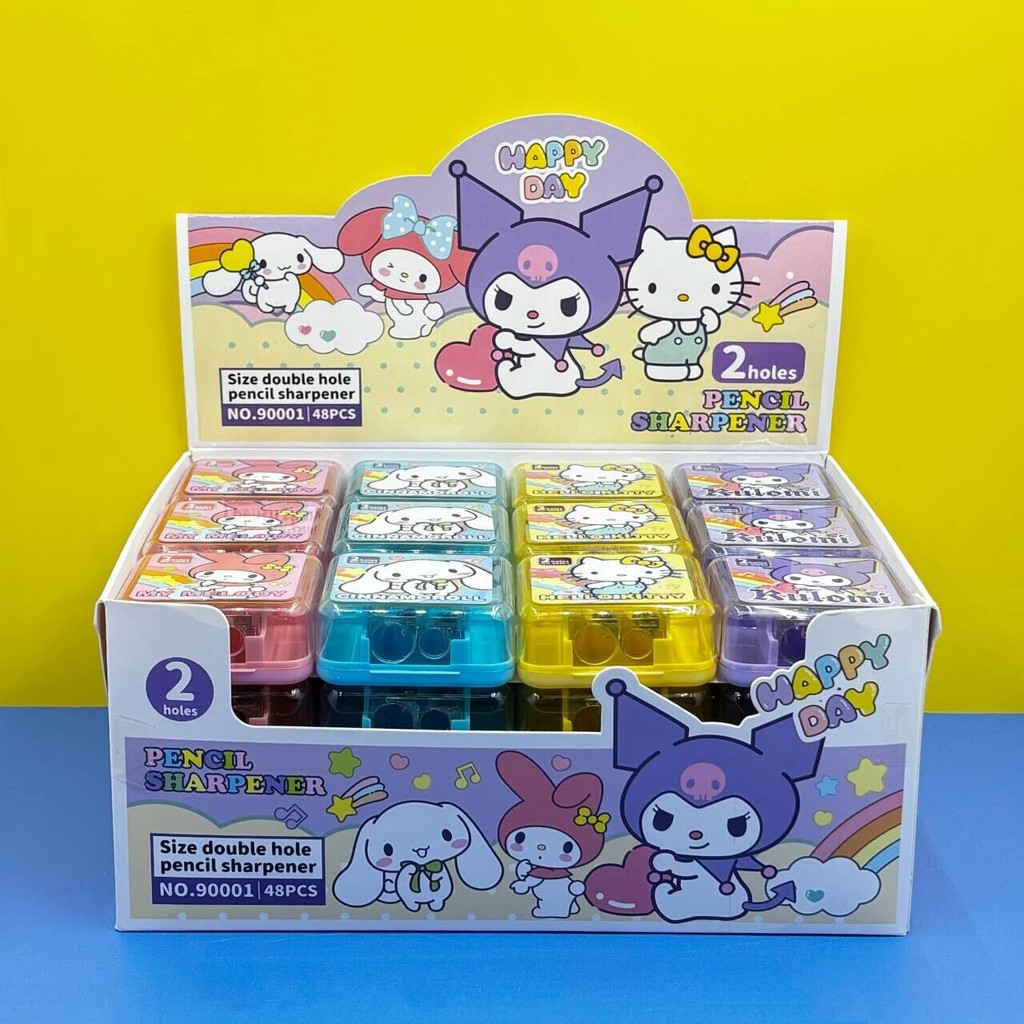 

Rautan Pensil 2 Lobang / Peraut Pensil Karakter Kulomi / Melody - BC0428