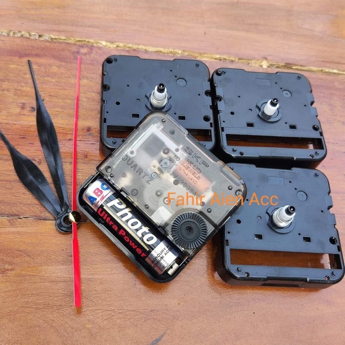 SKP SEIKO ORIGINAL MESIN JAM DINDING DETAK ASLI SEIKO QUARTZ + BATERAI