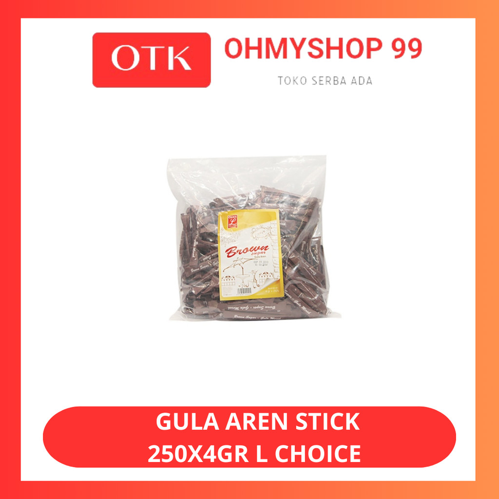 

L Choice Brown Stick Gula Aren 20x4gr