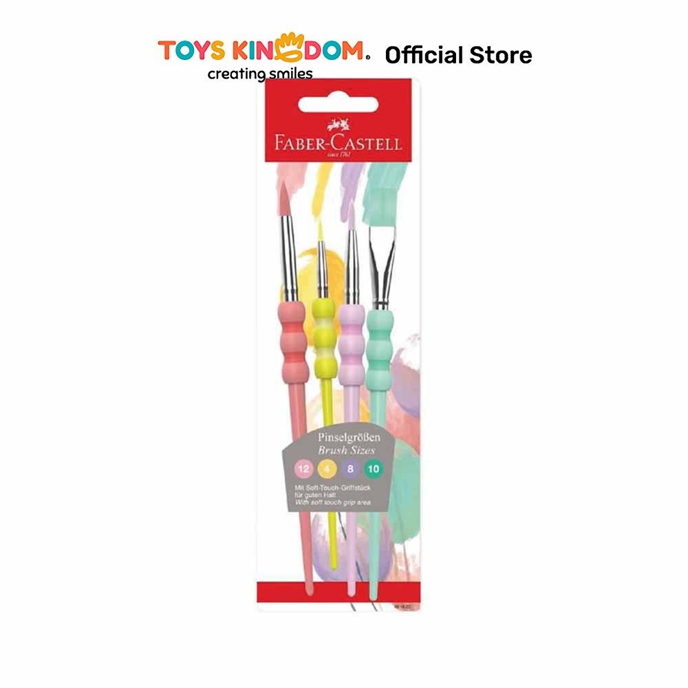 

Toys Kingdom Faber Castell Set 4 Pcs Kuas Cat Lukis Pastel 481620 Color Paint Brush Kuas Cat Warna Alat Melukis Perlengkapan Sekolah Anak Peralatan Menggambar Dan Melukis
