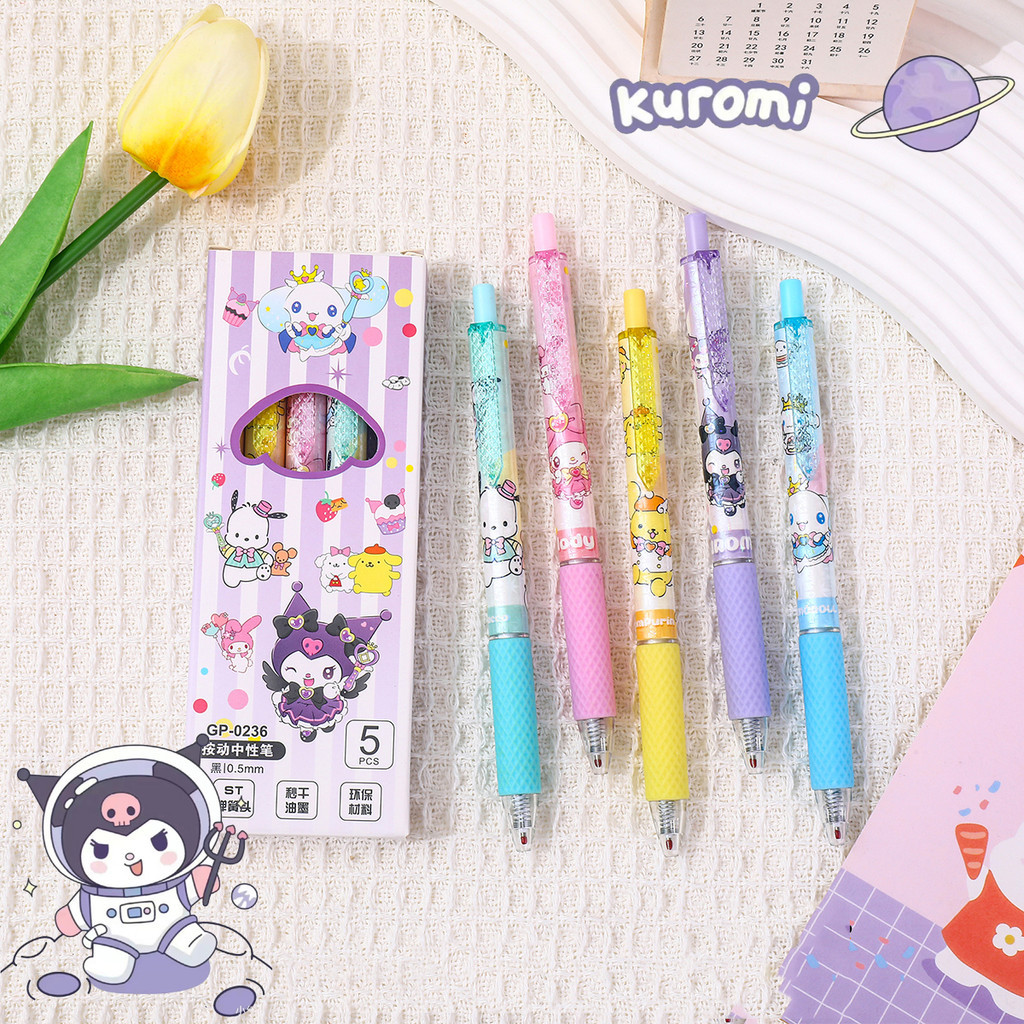 

PULPEN GEL MEKANIK 1 SET ISI 5 PCS MOTIF KARTUN / PULPEN MEKANIK MOTIF LUCU / TERMURAH
