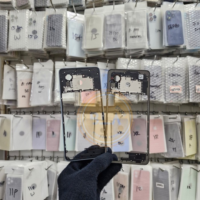 Tulang Tengah Bezel Oppo A3X - Rangka Tutup Mesin