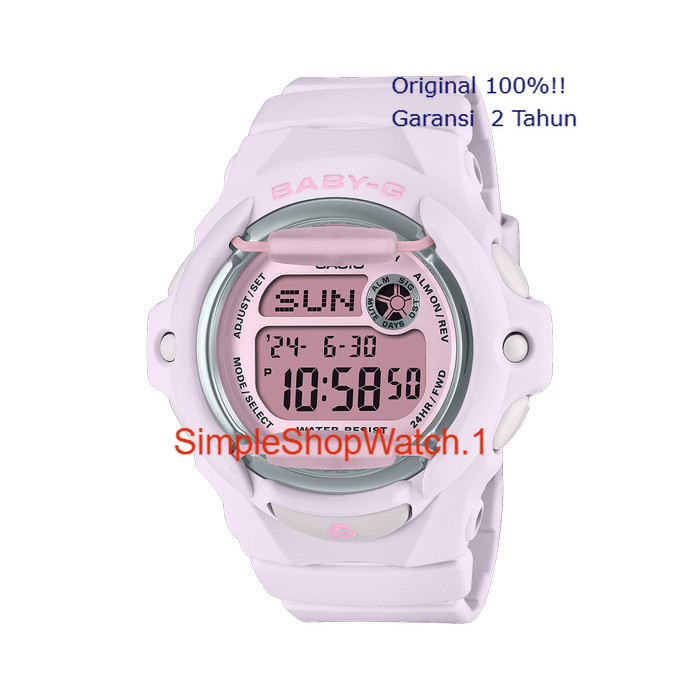 Original 100% Casio Baby-G BG-169U-4BDR Jam Tangan Digital Wanita BG-169U-4B BabyG Garansi Resmi 2 T