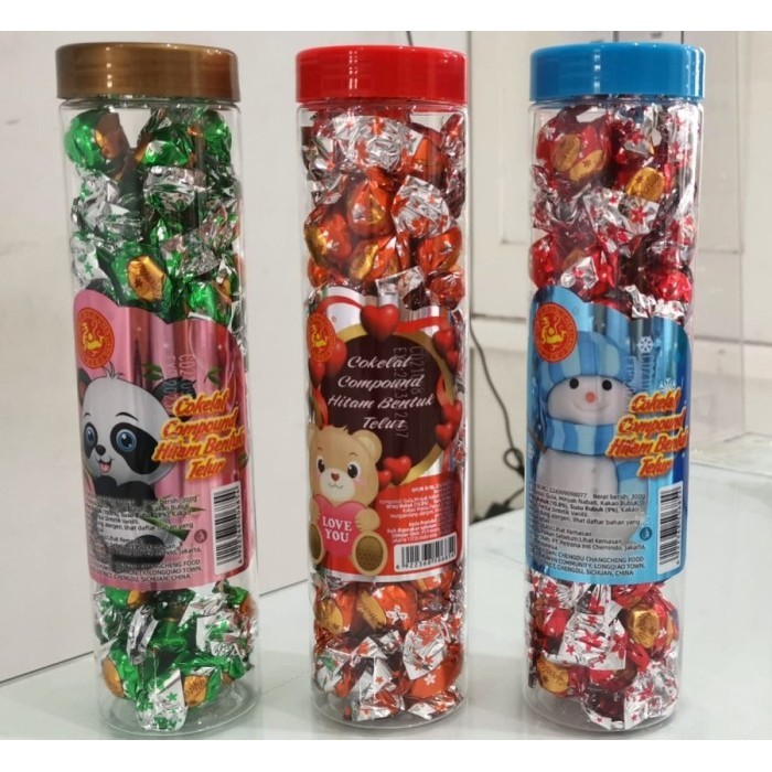

Coklat Lebaran / Egg Chocolate 300gr / Coklat Telur Chen Liang Ji