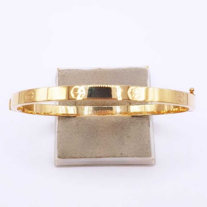 GELANG GOLONG KSGN MODEL CARTIER 375 ( 5.750 gr / diameter 5.2 cm )