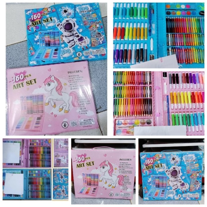 

CRAYON SET 160PCS ALAT MENGGAMBAR MEWARNAI