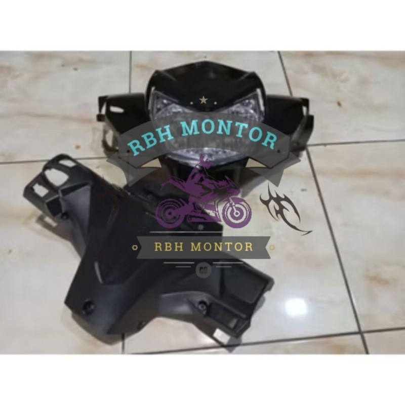 batok depan belang Honda Supra x 125 fi injeksi i tahun 2014 -2016 batok set Supra x 125 fi injeksi 