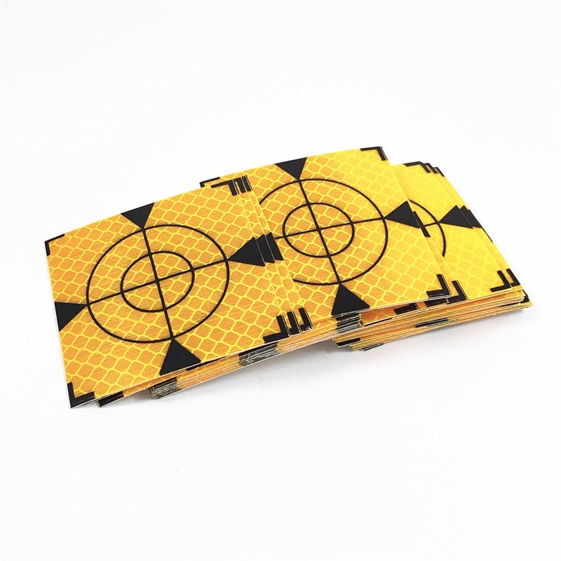 

5PCS Reflector Sheet Leica Sheet Target Leica Stiker Survey Prisma Reflector 5x5cm