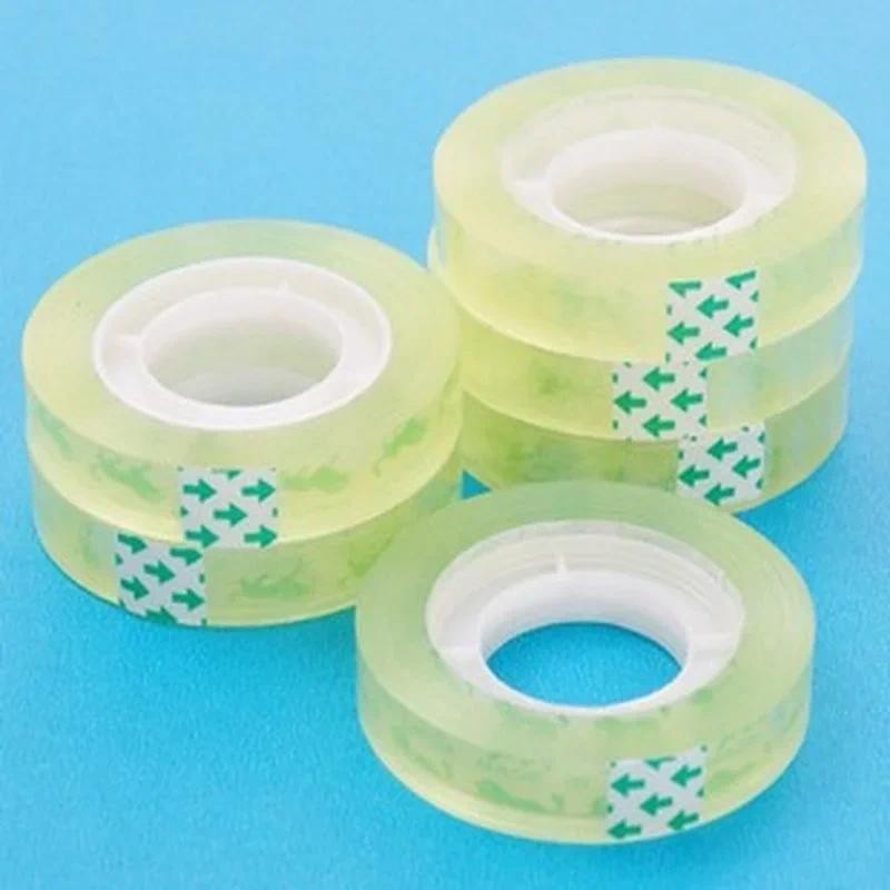 

Width Clear Transparent Tape Sealing Sticky Tape Rolls Home Office Packing Supplies School Stationery
