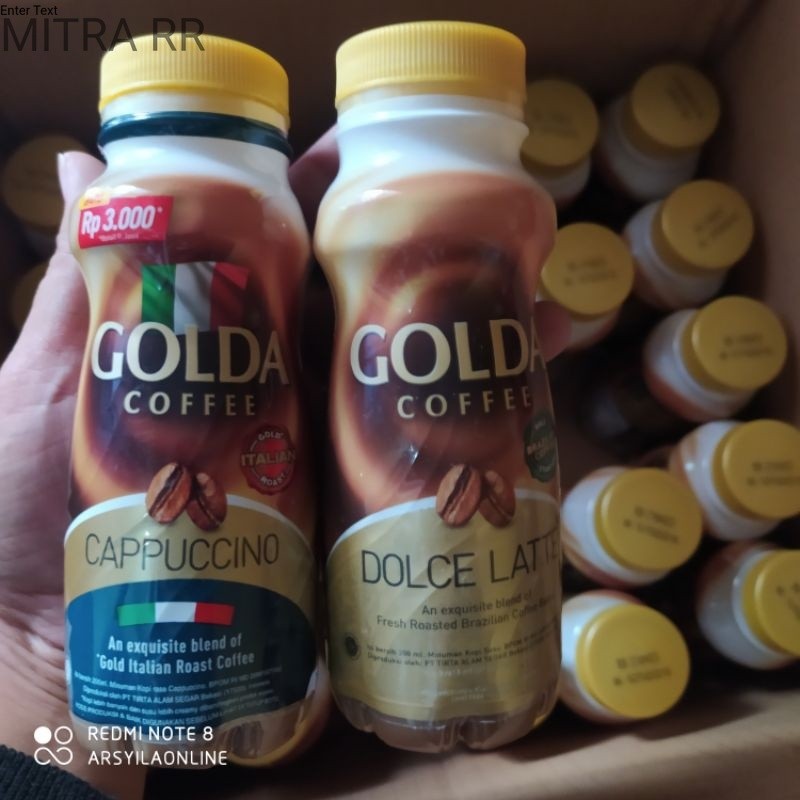 

GOLDA Coffee siap minum