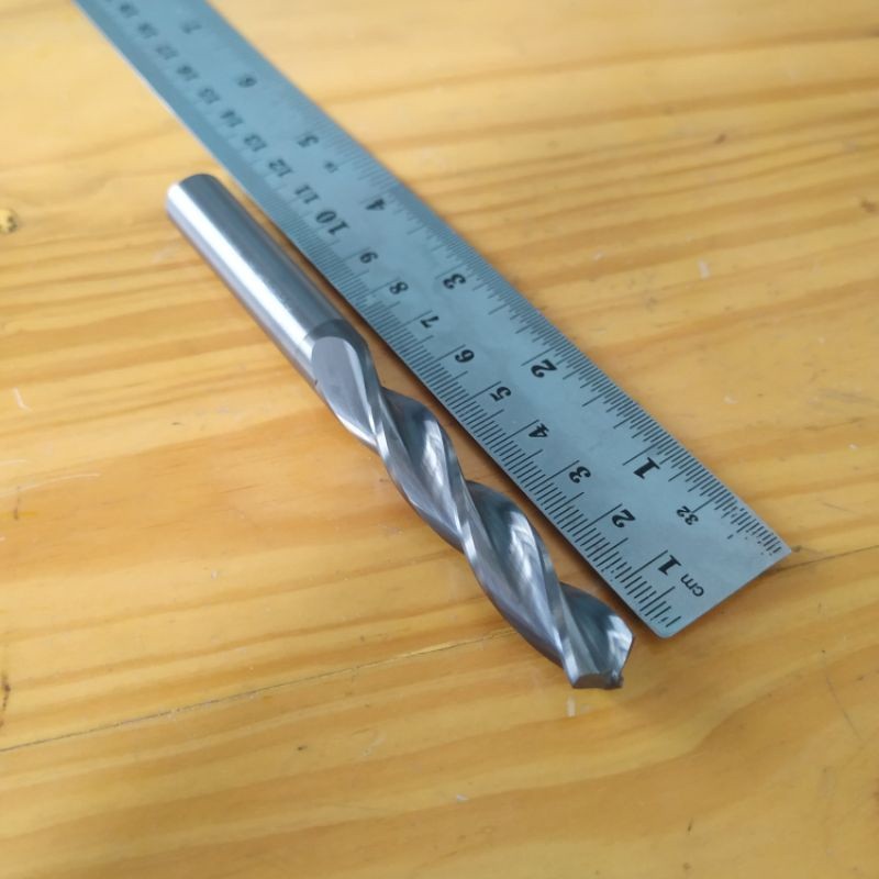mata bor carbaide 12.0×115mm drill carbaide 12mm bekas tembus baja mata bor 12mm untuk material kera