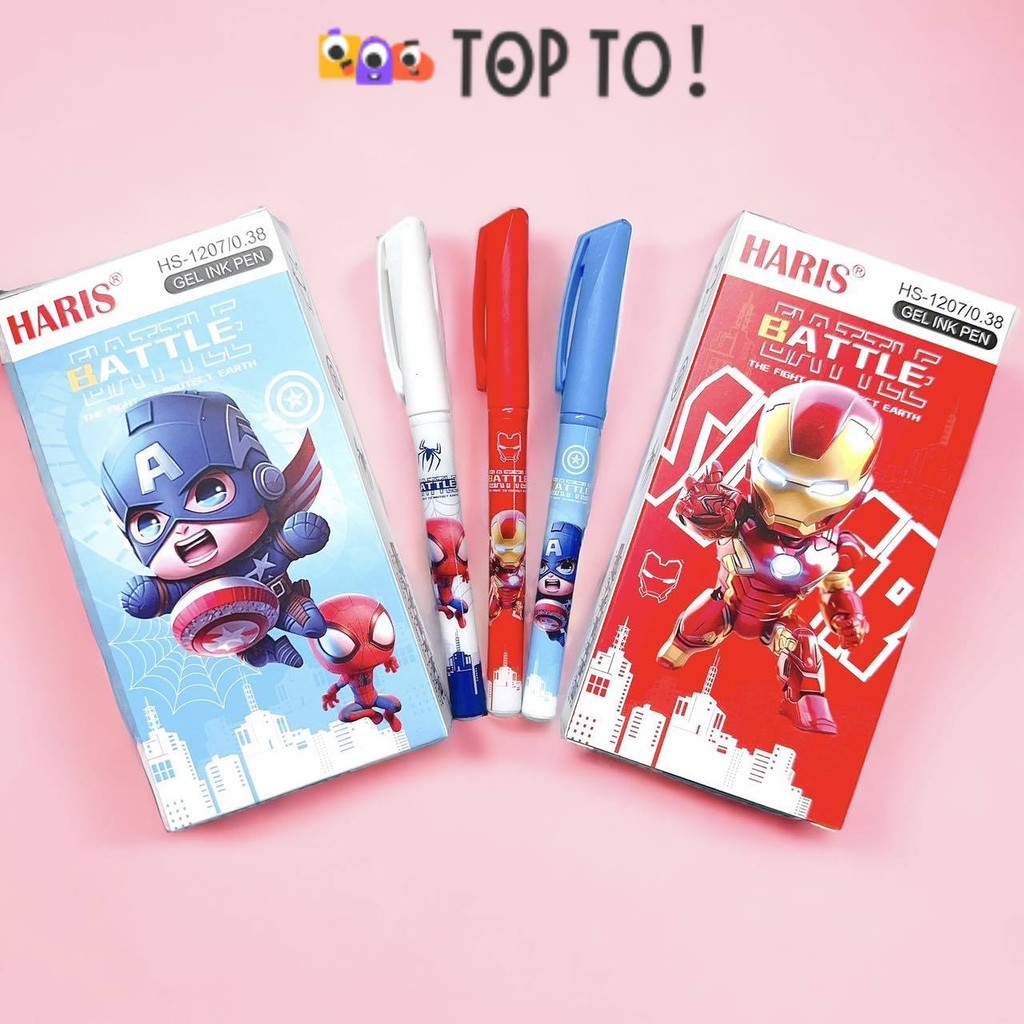 

(12pcs) Pulpen Ipen Youmei / Pen Motif Apel / Gel Pen Apple Karakter Sanrio