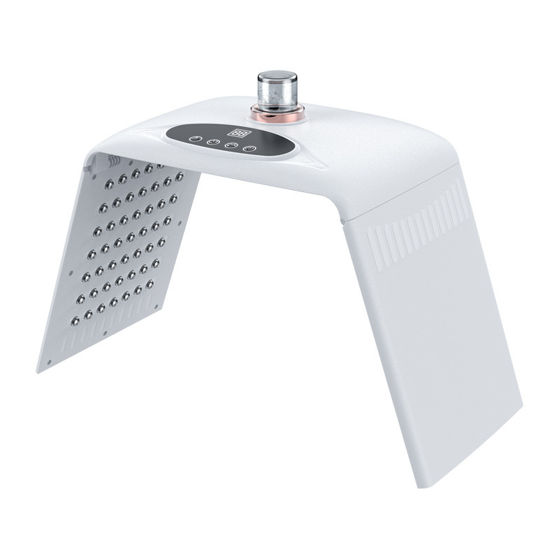 NEW Foldable LED Mask 7 Colors PDT Cold Nano Water Supplement Spray Spectrometer Beauty Tools Facial