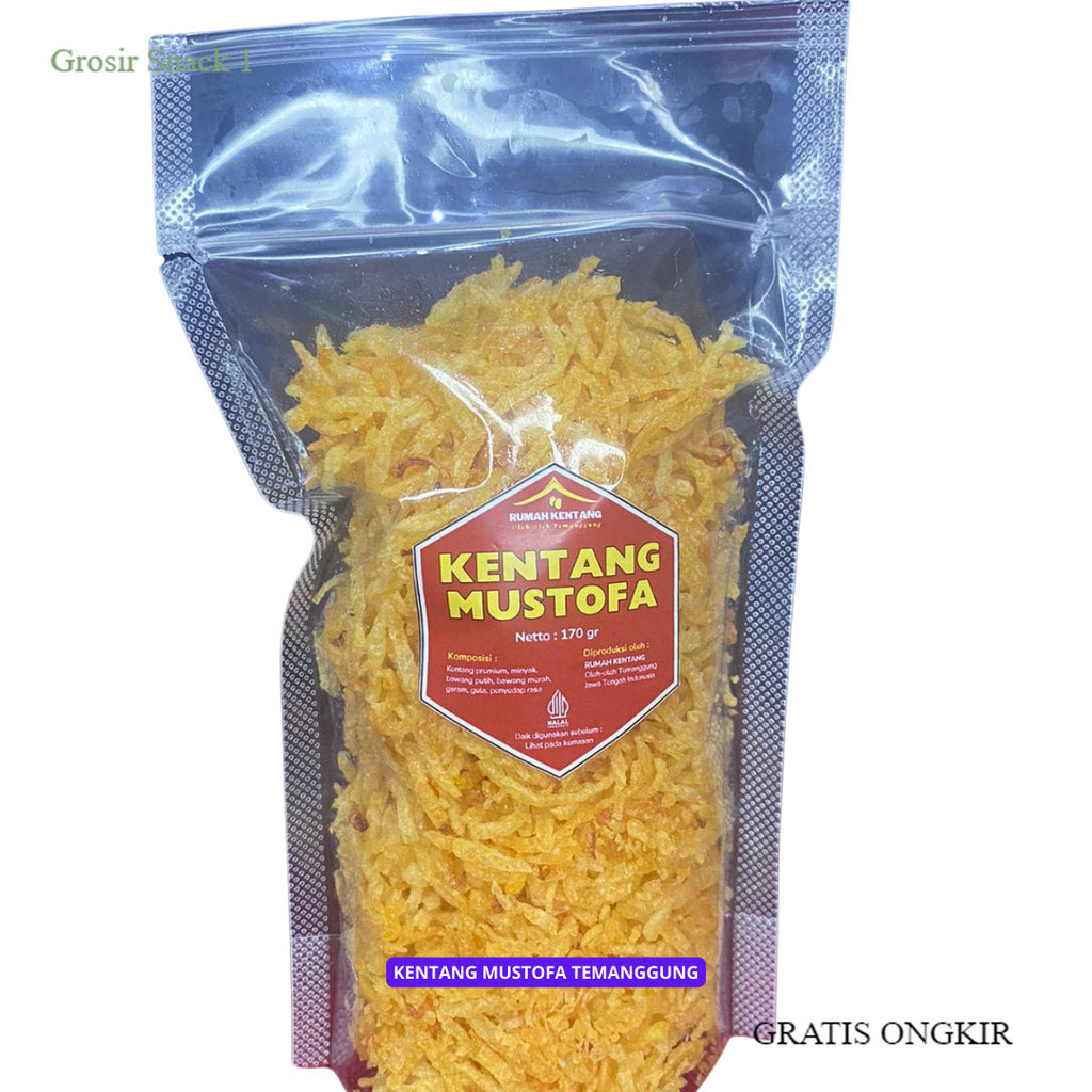 

Termurah kentang penganten / Kentang mustofa 100gram