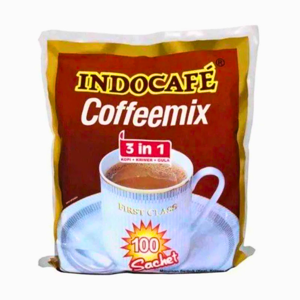 

Indocafe Coffee Mix 3 In 1 Bag 100 Sachet 20 Gram