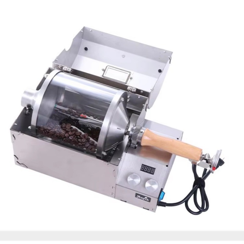 Coffee Roaster Automatic Electric Gas 400G Coffee Roasting Machine Coffee Roaster