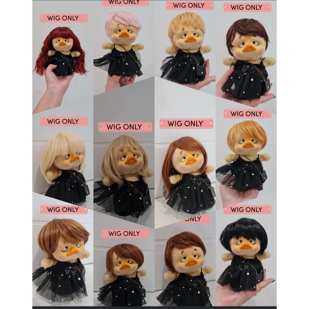 READY WIG PART 2 FOR UPSET DUCK/WIG UPSET DUCK//RAMBUT PALSU BONEKA UPSET DUCK