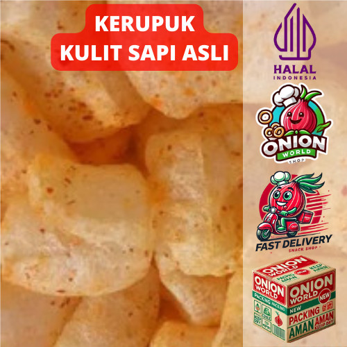 

UWD KERUPUK KULIT SAPI BALADO 100gr Kerupuk Rambak Krupuk Kulit Sapi Krupuk Rambak Krupuk