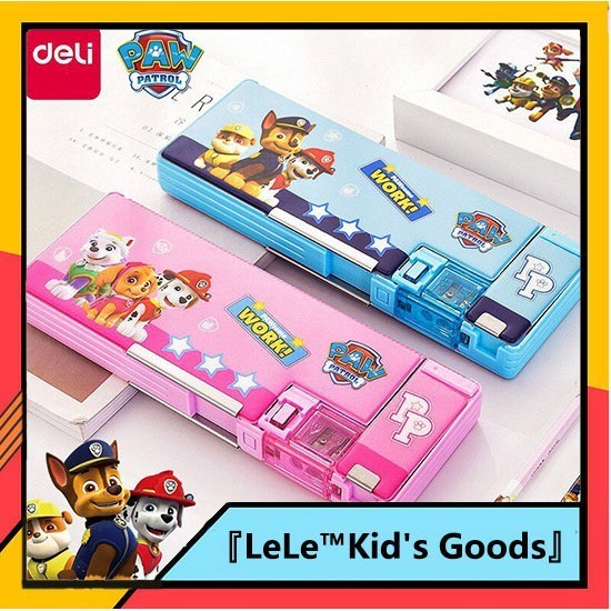 

PAW PATROL Stationery Box Pupils Kindergarten Multi-function Pen Case School Supplies Student Statio