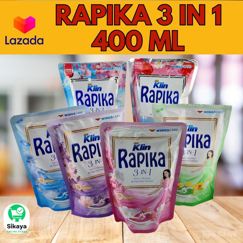 

SoKlin Rapika 3 in 1 - Pouch 400ml