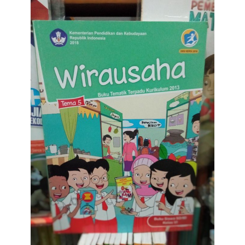 BUKU TEMATIK TEMA 5 WIRAUSAHA KELAS 6 SD KEMENDIKBUD