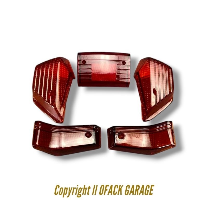 Mika Kaca Lampu Stoplamp Sein Belakang Suzuki Rc100 Rc80 Bravo Rc 100 80 | Mika Stoplamp RC Belakang