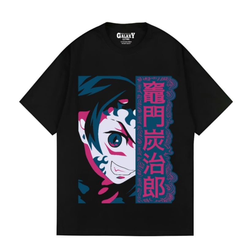 [MCO] Kaos Distro Tanjiro Kamado Keren Baju Anime Pria Wanita