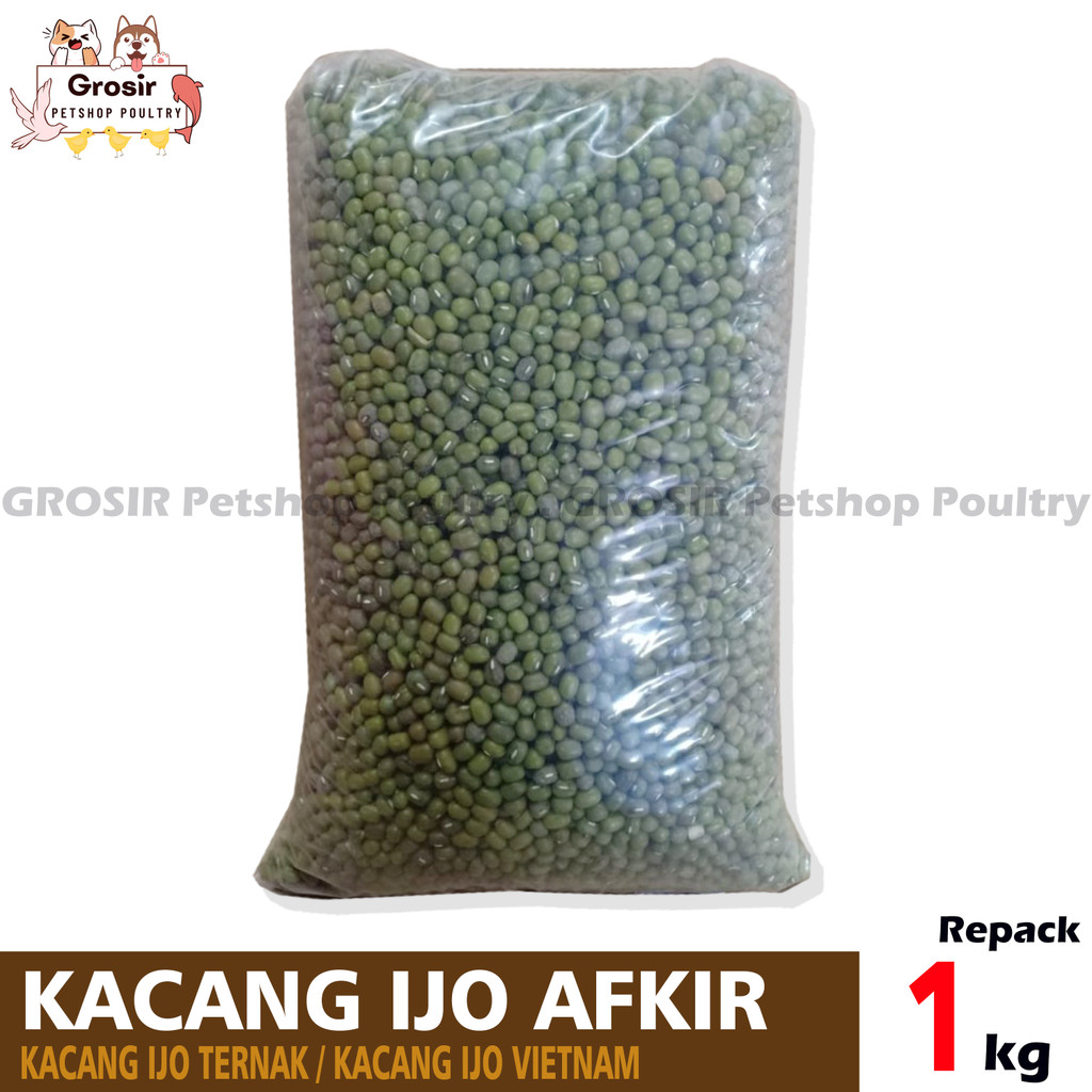 Kacang ijo kecil kacang hijau impor kacang ijo afkir kacang ijo kemasan 1kg