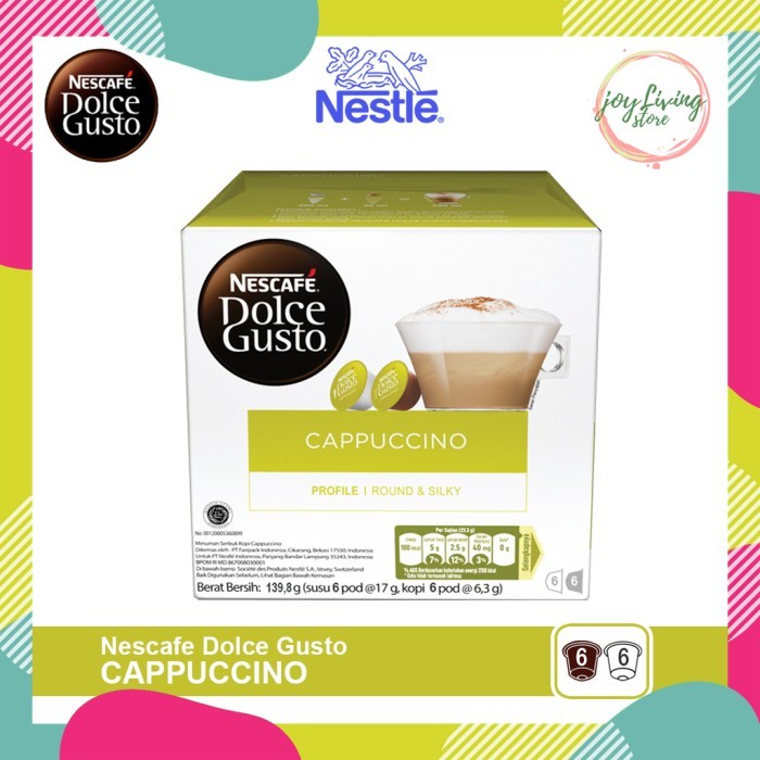 

[[New]]Promo Capsule NDG Nescafe Dolce Gusto Cappuccino 1 Box Original Nestle