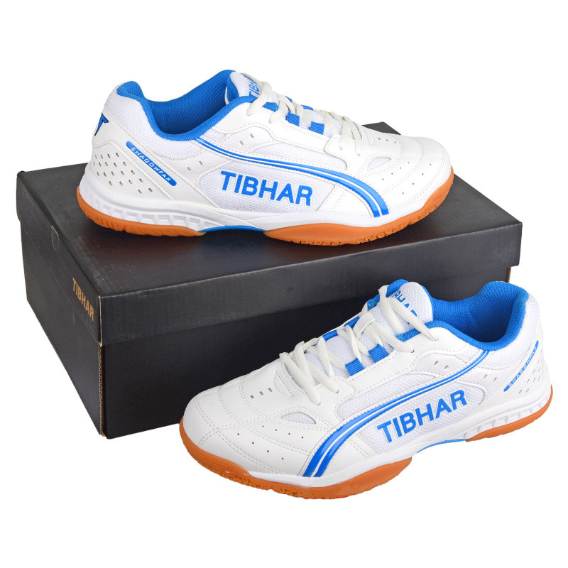 Original TIBHAR 01922 Table Tennis Shoes with Original Box Classics Style Men Women Sport Sneakers P