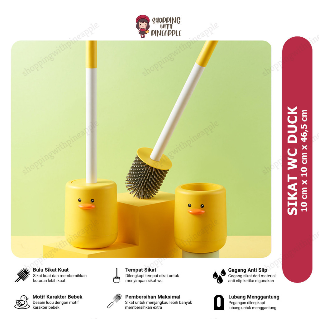 SWP - SIKAT WC TEMPEL / SIKAT CLOSET TEMPEL / SIKAT WC UNIK LUCU / SIKAT WC DUCK