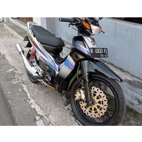 Striping f1zr Fiz R fIzr 2003 Hitam Silver  striping lis stiker standar Ori yamaha fizr f1zr FizR 20