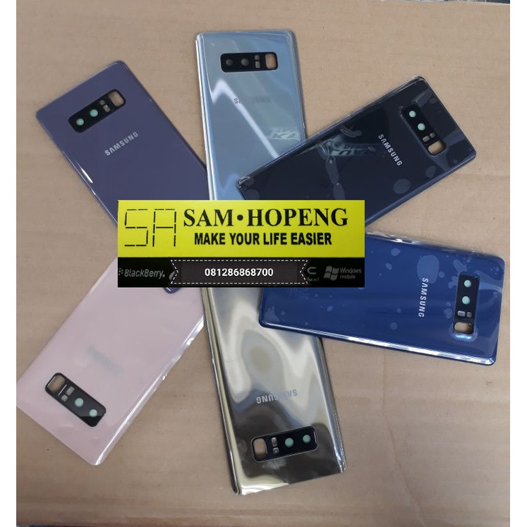 Sparepart And Tool Samsung Note 8 N950 Backdoor Backcover Housing Casing Blakang Original
