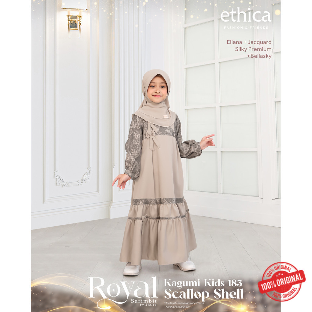 Baju  Gamis Anak Perempuan Kagumi Kids 183  Ethica