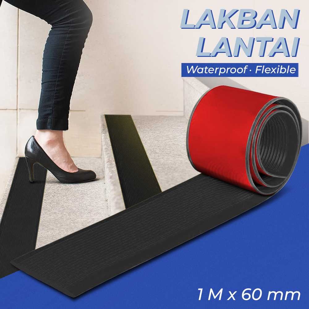 

COD Lakban Lantai Tangga Anti Slip Tape Waterproof Flexible Daya Tahan Tinggi TaffPACK