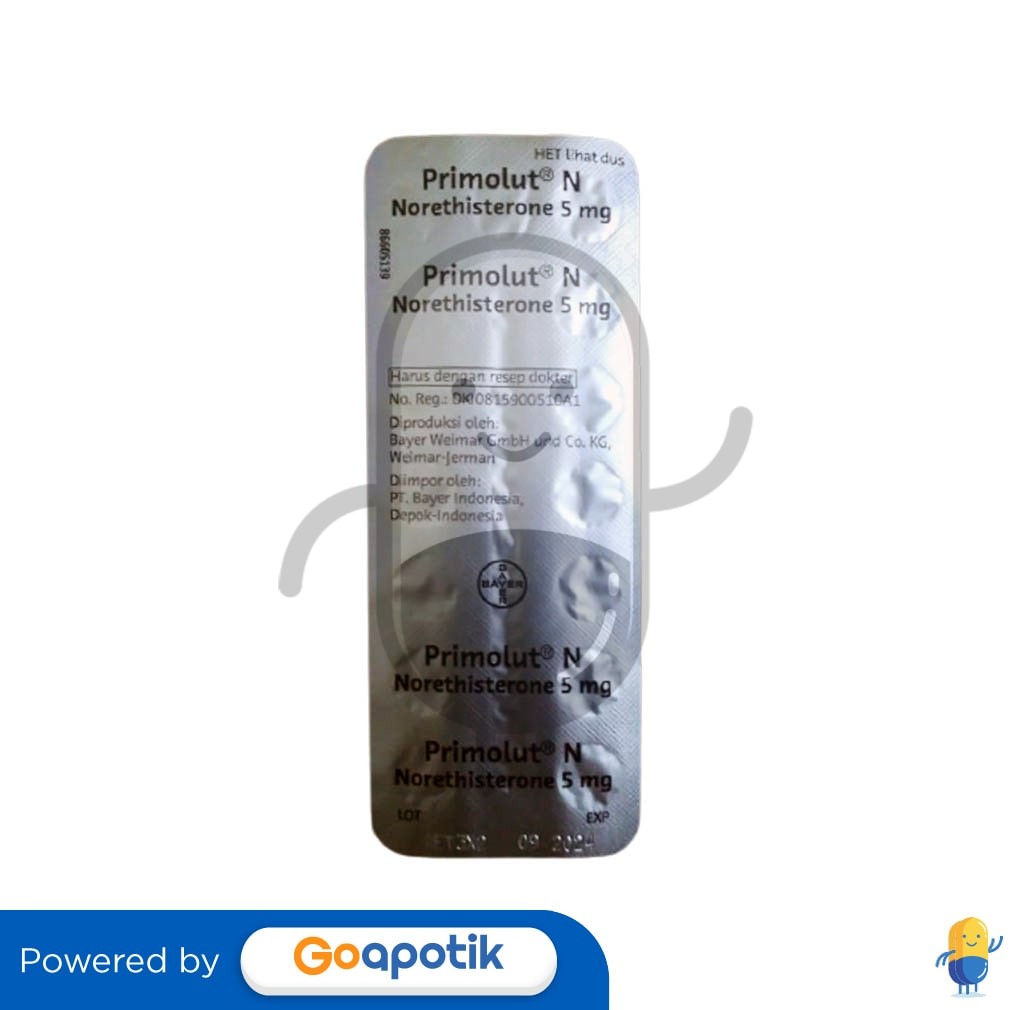 Primolut N Strip 15 Tablet