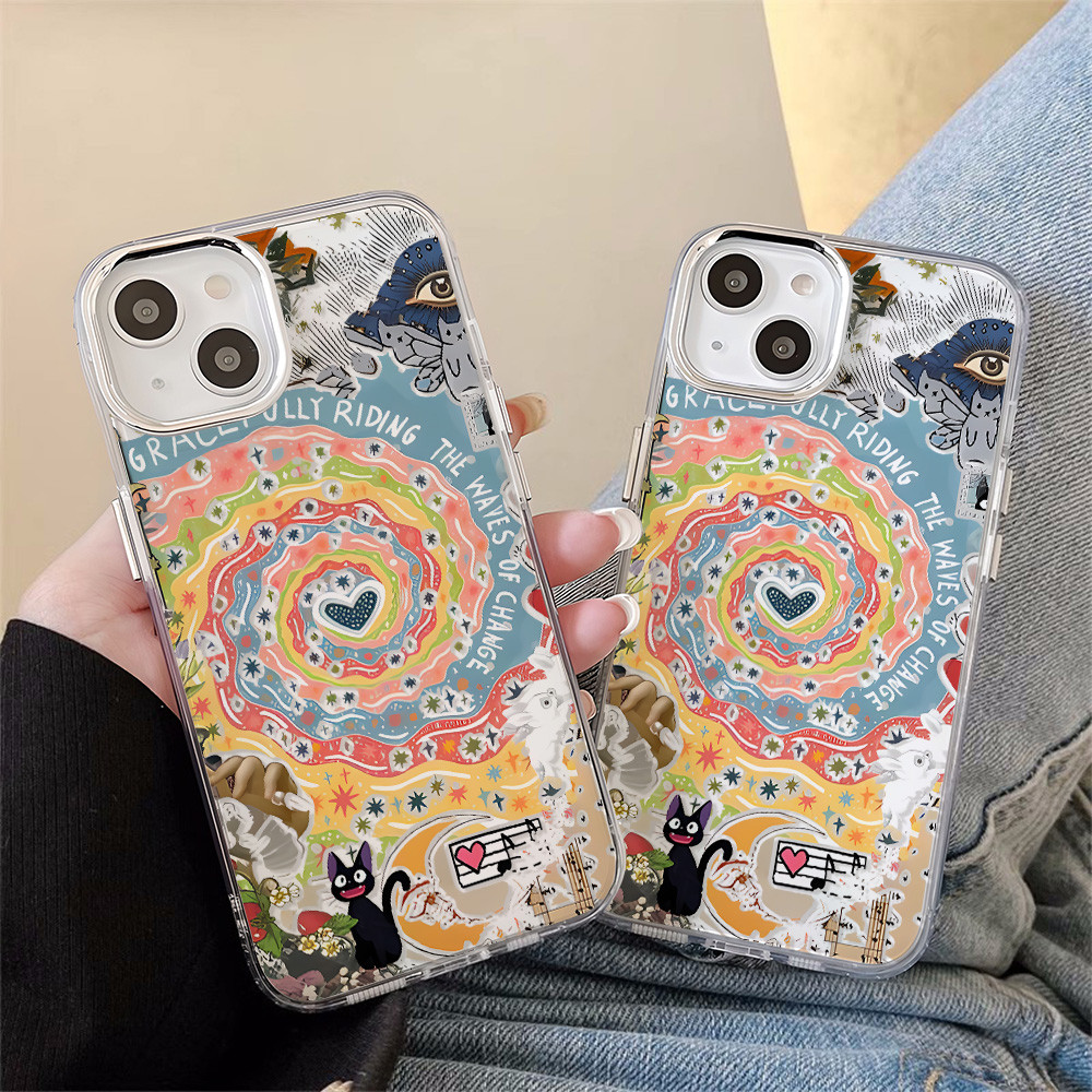 Sell_a_Case Mobile Phone Case Compatible For Rainbow Kitten for iPhone 7 8 6 6 S Plus Protective Cas