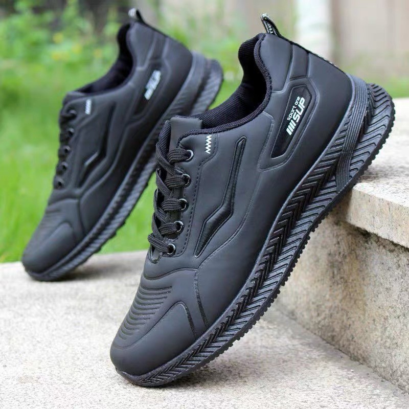 Promo Gio Saverino Sepatu Sneakers Pria Hitam Joker