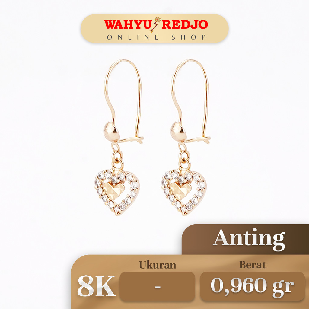 Anting-Anting Emas 8K Wahyu Redjo AN-8K-27124397