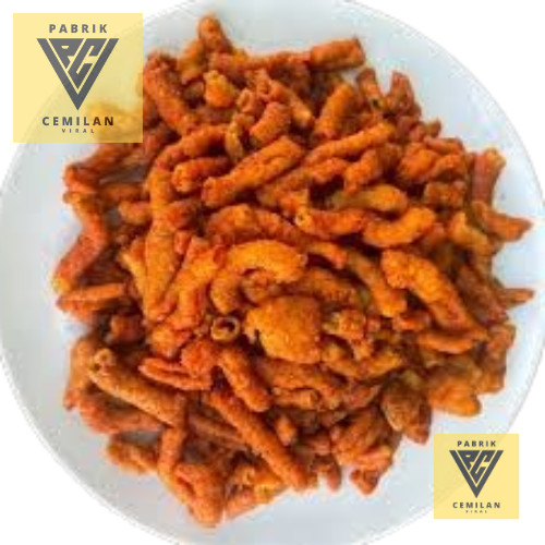 

PCV KERIPIK USUS PEDAS 100g Keripik Usus Crispy Usus Kering Usus Crispy Kriuk Cemilan Terlaris