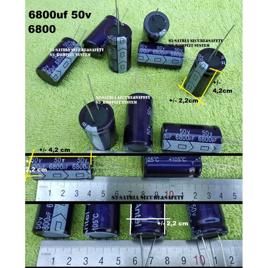 Elko 6800uF 50V elco 6800 uf 50 v 50V6800uF Antel 6800uf 6800UF