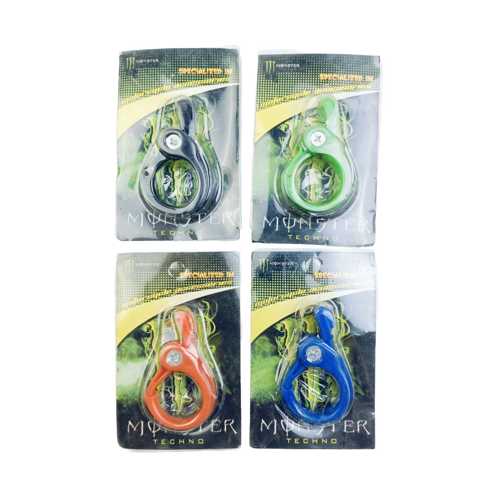 Gantungan Barang Plastik Warna / Cantolan Barang Sepeda Motor motor Budimotor