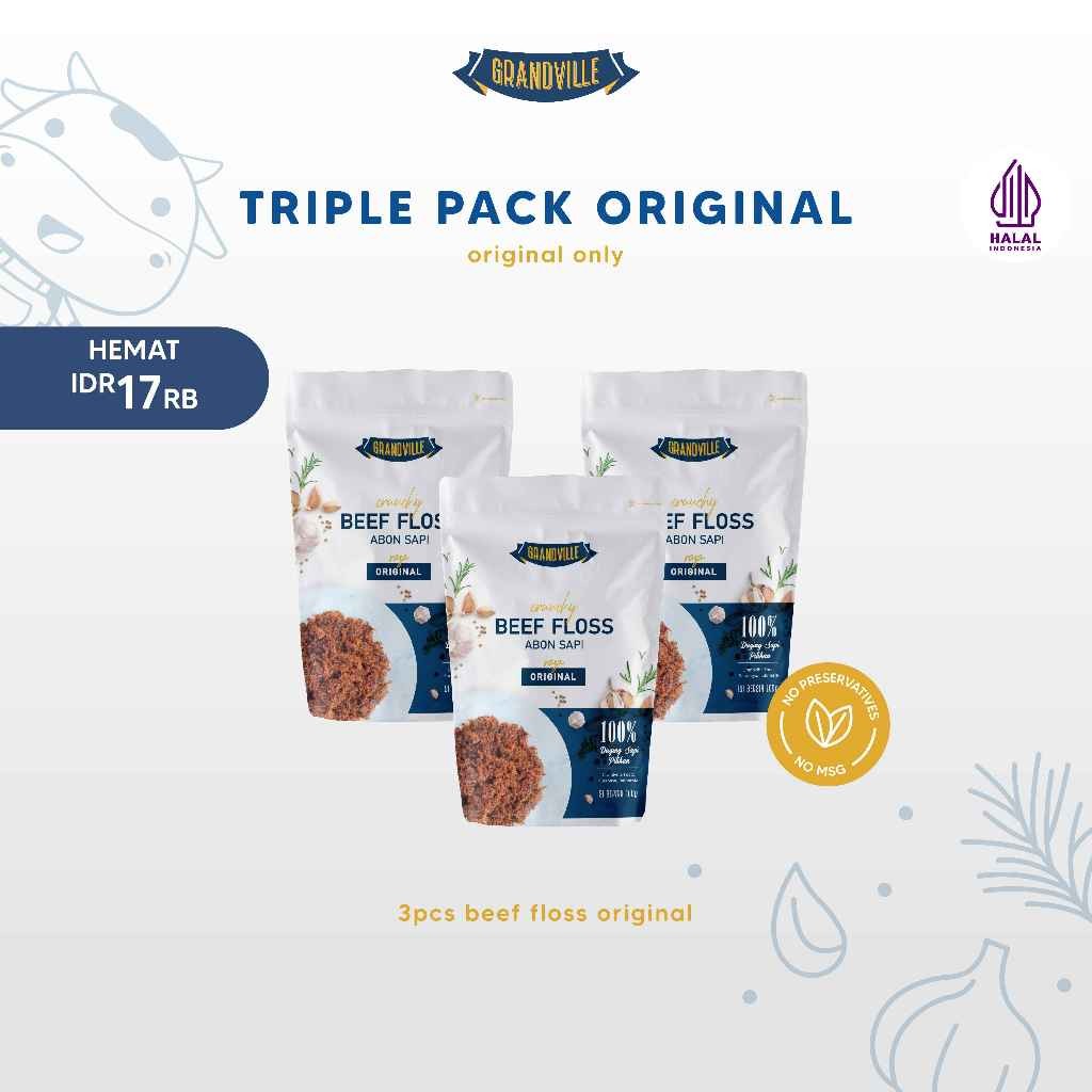 

Grandville Abon SAPI Crunchy Triple Pack Original