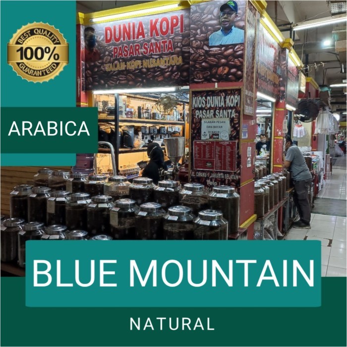 

Kopi Arabika Blue Mountain Natural 250 gram - Giling Halus