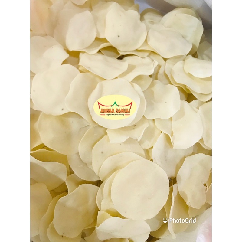 

Kerupuk talas mentah 250 gr Promo COD