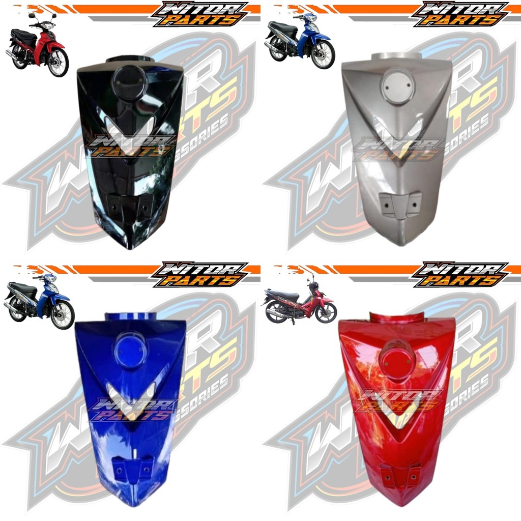 Tameng Dasi Yamaha Vega R New Hitam Merah Biru Silver  / Tameng Depan Vega R New Hitam Merah Biru Si