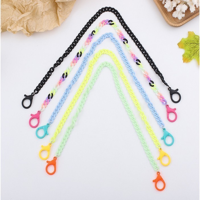 Gantungan Masker Akrilik Mask Strap Lanyard Masker Wanita dan Pria Hanging Mask Acrylic ZS 057